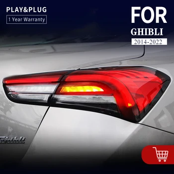 Auto Stražnja Svjetla Za Maserati Ghibli 2014-2022 Stražnja LED DRL Dnevna Pokazivači Smjera svjetla, Stražnja Svjetla U Sklop