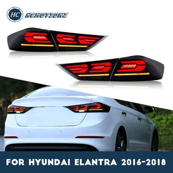 HCMOTIONZ Stražnja Svjetla U Sklop za Hyundai Elantra 2016 2017 2018 DRL LED Автостайлинг Stražnje Lampe Auto Stražnja Svjetla Pribor