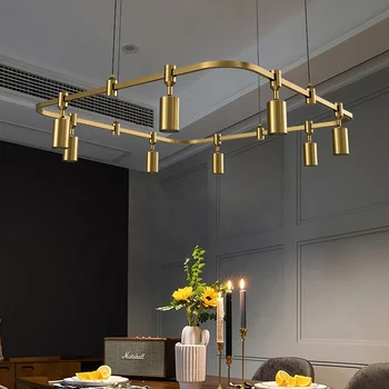 Luster luster Stropa skandinavskog dizajna okrugli dovela viseće svjetiljke mesing moderni i Luksuzni Za svog Boravka U Hotelu