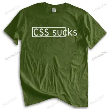 Moderan branded majica muška slobodna CSS Sranje Majica Vesela Glupan, Glupan Html Informatika Znanstvenik Web novi modni t-shirt