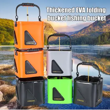 Ribolov Bucket Box Folding Storage Kontejner Prijevoznik Eva With Handle For Outdoor Ribolov Robu Torba Za Ribolov Pesca