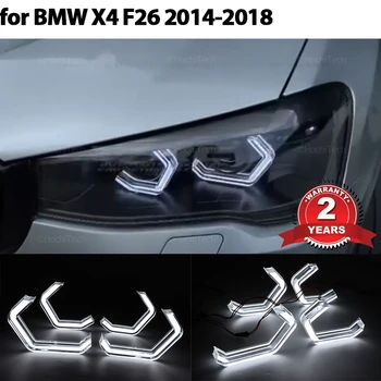 Ultra bright DTM M4 Stil led Anđeoske Oči halo prsten Svjetlost za BMW X4 F26 2014-2018 xDrive20i xDrive28i xDrive35i M40i