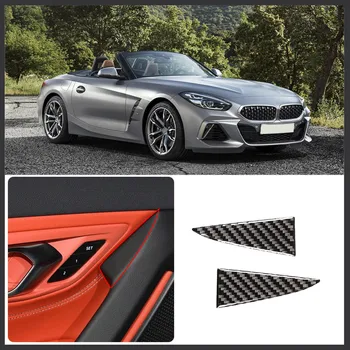 Za 2017-2020 BMW Z4 G29 mekan auto-stil od karbonskih vlakana, unutar naslona za ruke, ukrasnih naljepnica, oprema za uređenje interijera vozila