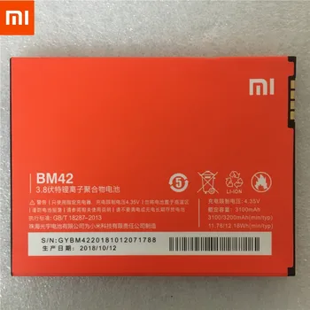 100% Originalni Backup nova baterija BM42 3100 mah za Xiaomi Battery dostupna s отслеживающим broj