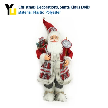 2022 Obiteljske Novogodišnje i Božićne Dekoracije visina 3 30 45 60 cm lutke Djeda Mraza dječji poklon ukrasi za prozore