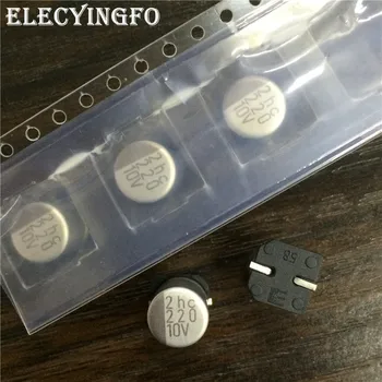 50шт 220 uf 10V220UF ELNA RVC serije 8x10 mm Dugi vijek Trajanja 10V220uF Vrsta čip SMD Aluminijski Elektrolitski Kondenzator