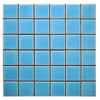 Besplatna dostava napuknut uzorak plava keramičke mozaik pločice za kupaonice i kuhinje zidne pločice za bazen mozaik pločice