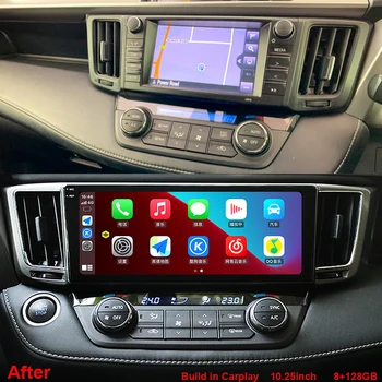 Gps Navigacija za Android Radio Za Toyota RAV4 Rav 4 2013-2018 Auto Media Player Glavna Jedinica Android Auto Carplay WIFI 4G