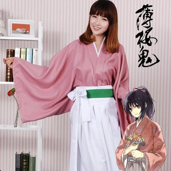 Japanski Odijelo Kimono Ženski Anime Cosplay Kostime Za Nastupe I. Tradicionalni Kimono Ženska Odjeća Юката DQL1872