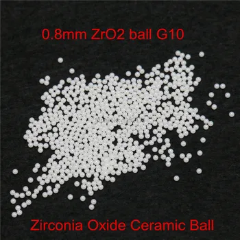Keramičke kuglice G10 od cirkonij-oksida 0,8 mm ZrO2 za kuglastog ventila, ležaj, гомогенизатора, pištolja, gorivo 0,8 mm keramičke pripadni ležaj