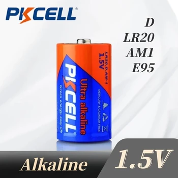 PKCELL 4 kom. D 1,5 v Alkalne baterije Jednaka MN1300 13A E95 AM1 Baterije od 1,5 Za Plinski Bojler Tipkovnica Svjetiljku