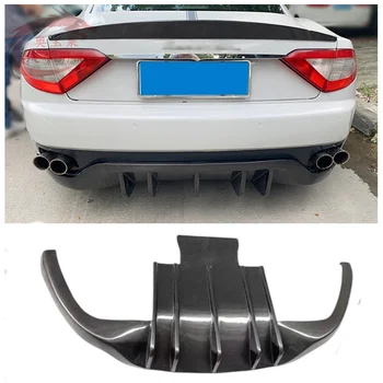 Za Maserati GT GC GTS 2007-2015 Pravi Auto ugljičnih vlakana Branik Prtljažnika Stražnji Difuzor Za Usne Cjepidlaka Zaštitni Poklopac